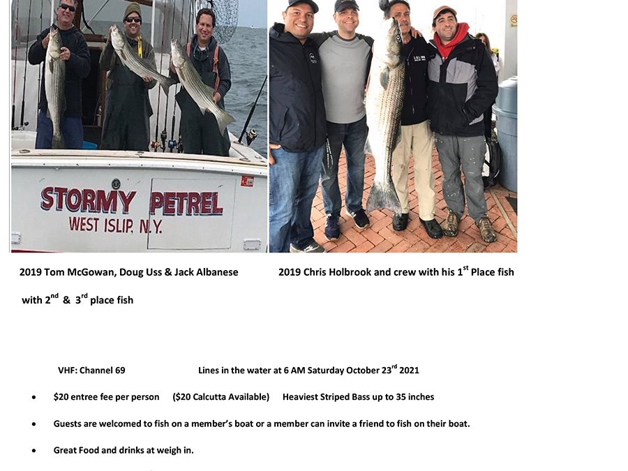 Striped Bass Results