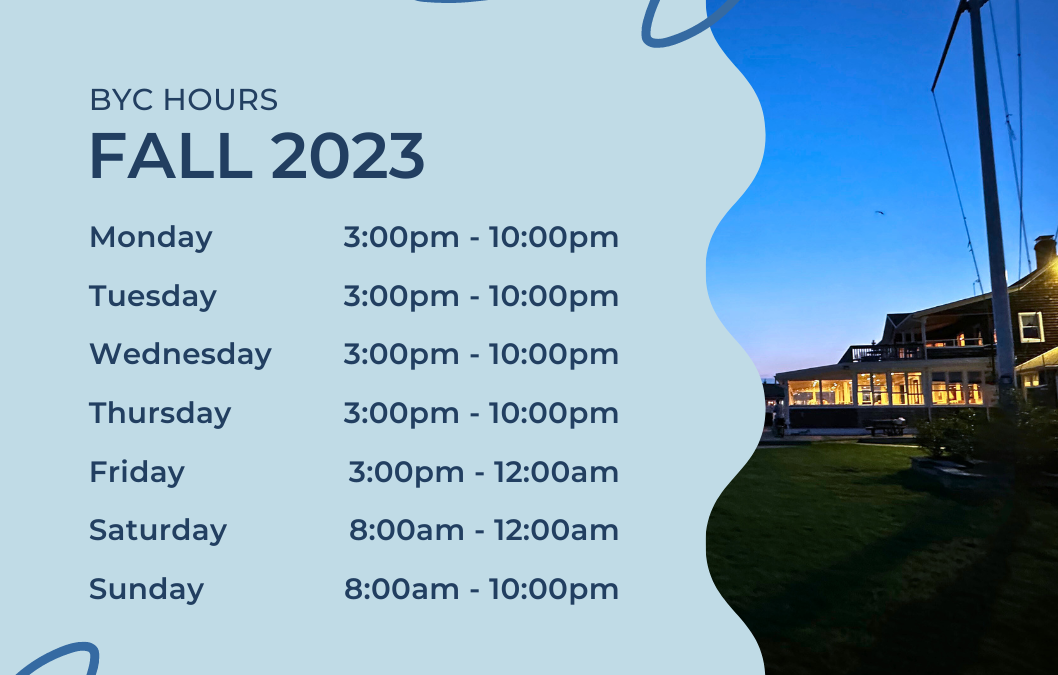 2023 BYC Fall Hours